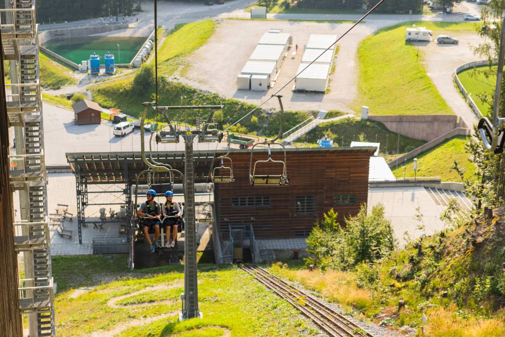 Vožnja s sedežnico