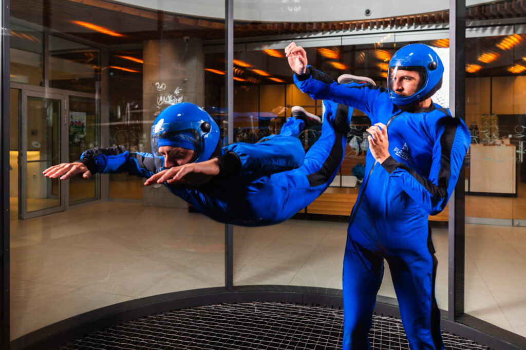 Letenje v vetrovniku