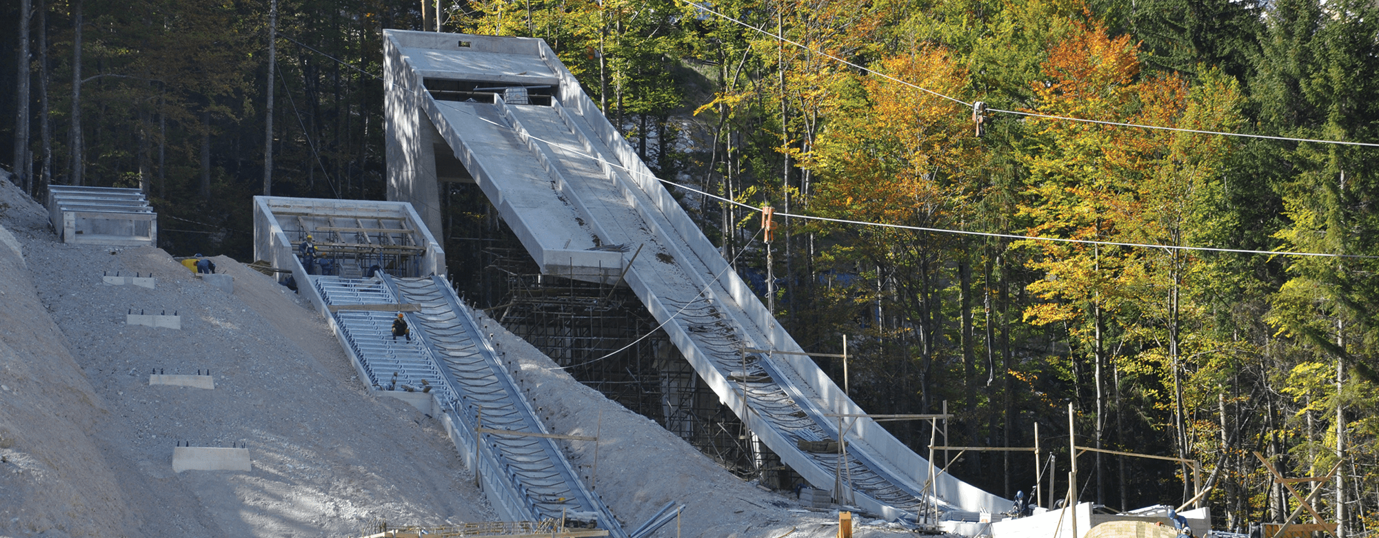 Gradnja Nordijskega centra Planica